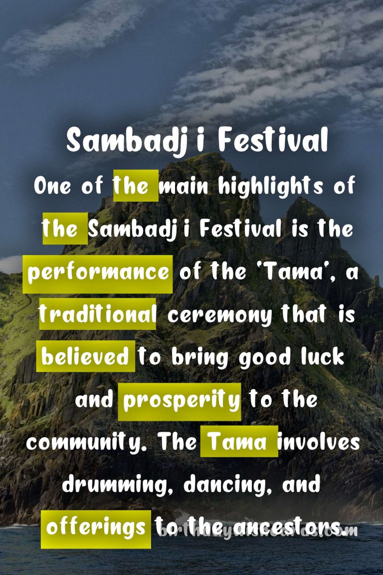 Sambadji Festival: Celebrating Anjouan's Traditional Music and Dance - January 13th