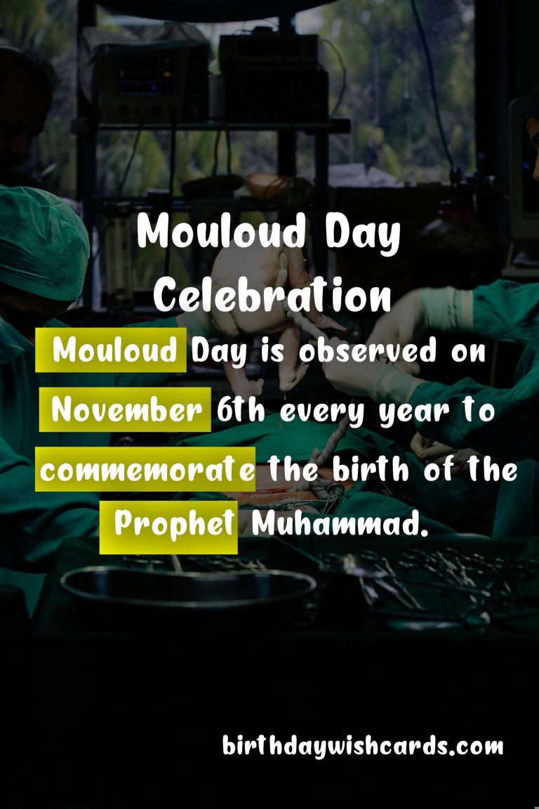 Mouloud Day: Observing the Birth of the Prophet Muhammad
