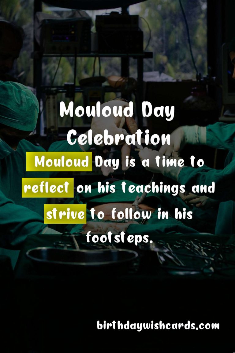 Mouloud Day: Observing the Birth of the Prophet Muhammad