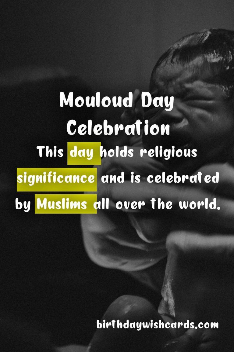 Mouloud Day: Observing the Birth of the Prophet Muhammad