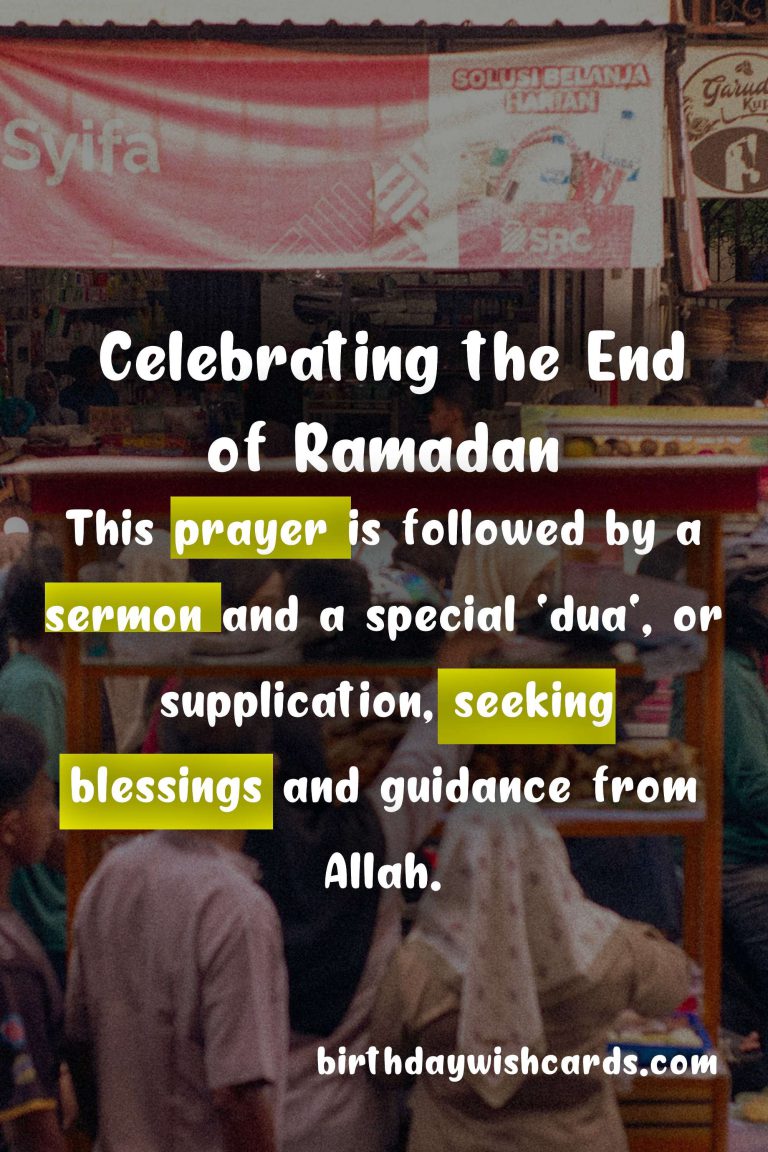 Hari Raya Aidilfitri: Celebrating the End of Ramadan