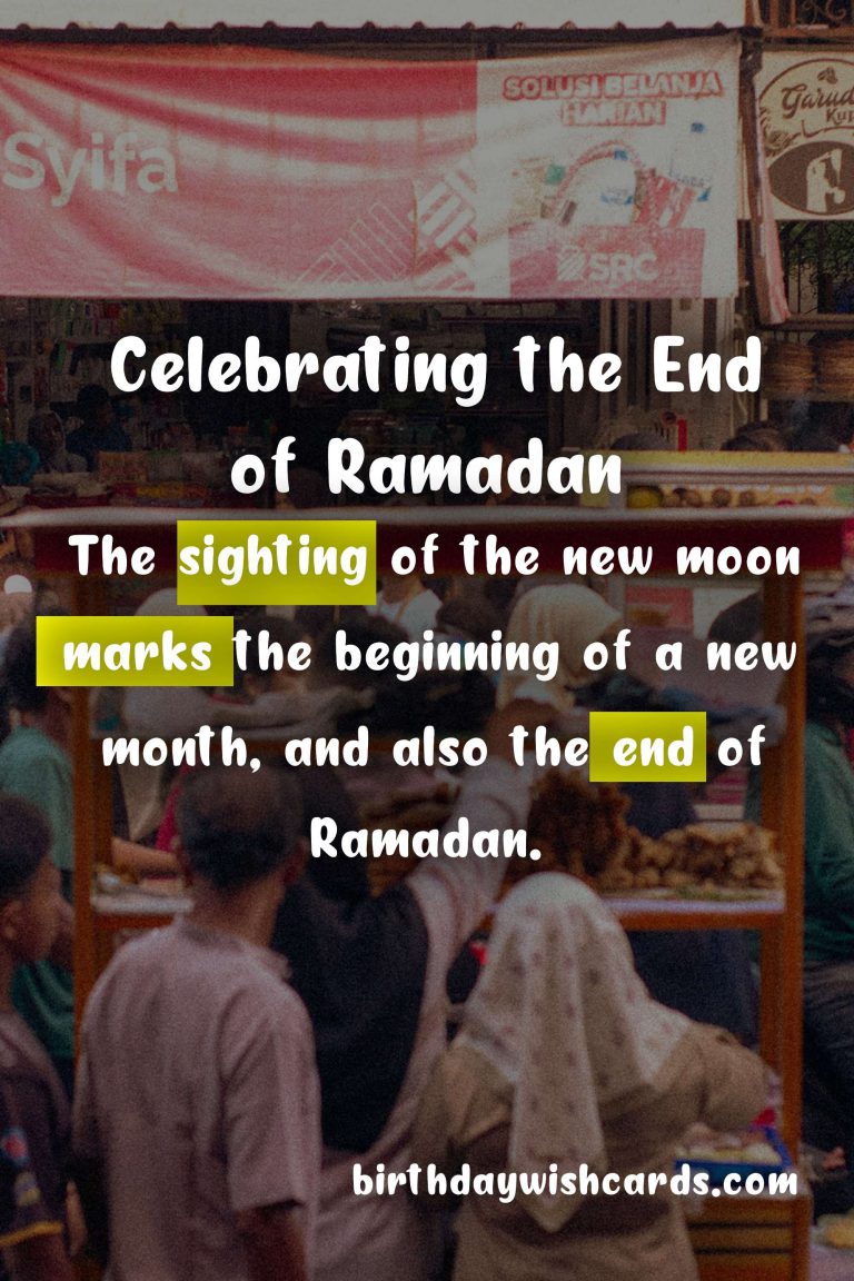 Hari Raya Aidilfitri: Celebrating the End of Ramadan