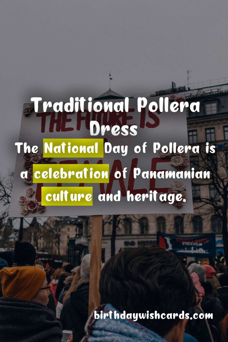 Celebrate National Day of Pollera with These Fun Activities