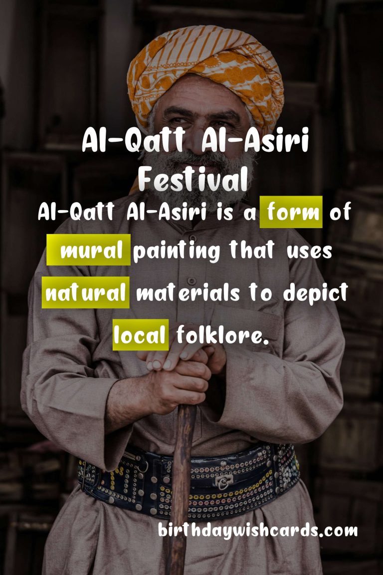 Celebrating Al-Qatt Al-Asiri Festival: A Cultural Extravaganza of Traditional Arts and Crafts