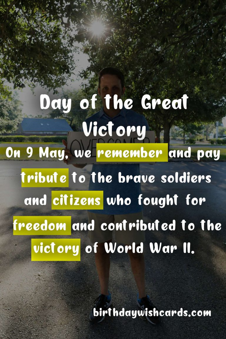 Day of the Great Victory – 9 May: The Triumph of Unity and Courage