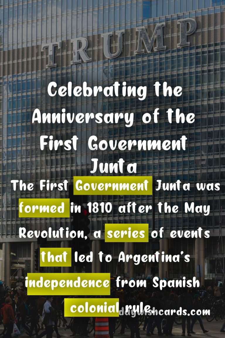 Celebrating the Anniversary of the First Government Junta: May 25