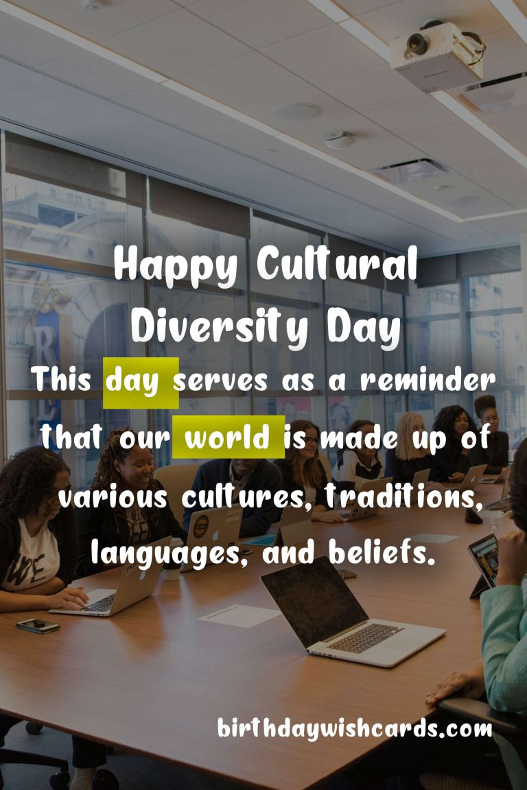 Day of Respect for Cultural Diversity: October 12