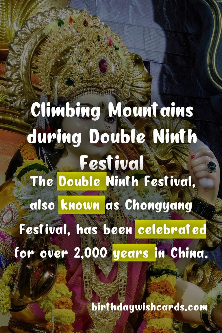 Celebrate the Double Ninth Festival – October 25 with Your Loved Ones!
