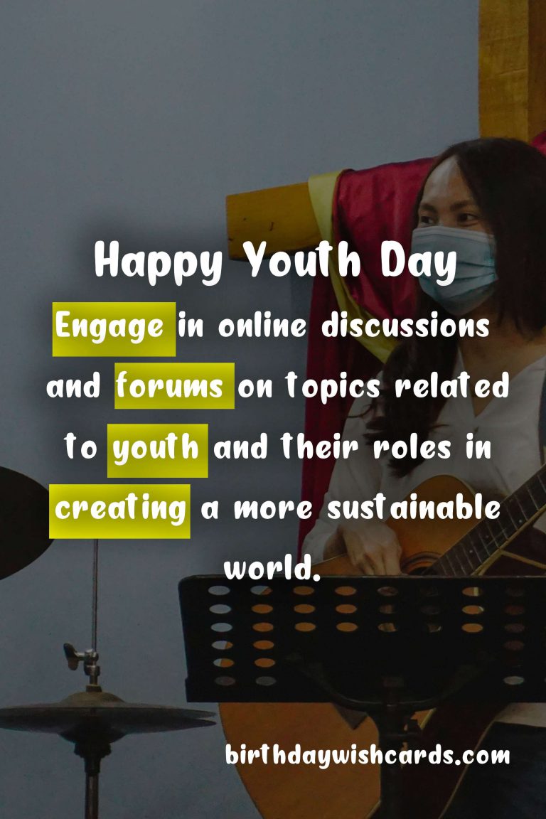 Celebrate Youth Day – May 4 with a Bang!