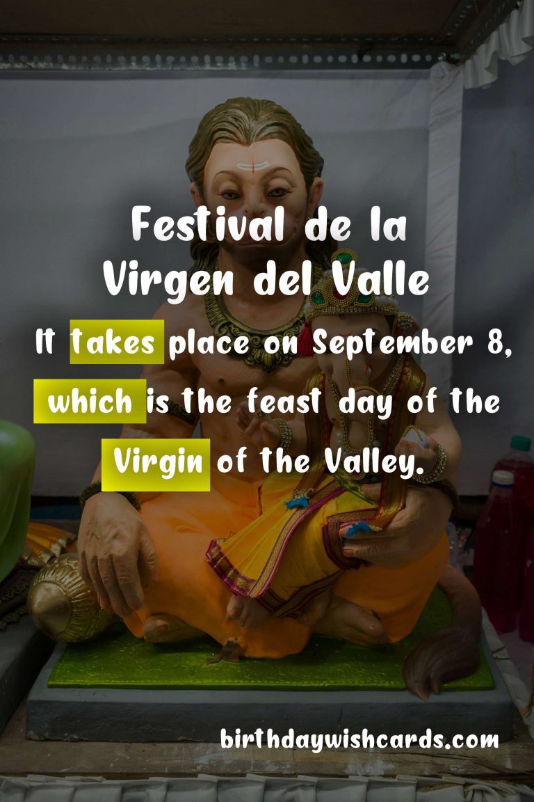 Festival de la Virgen del Valle – September 8