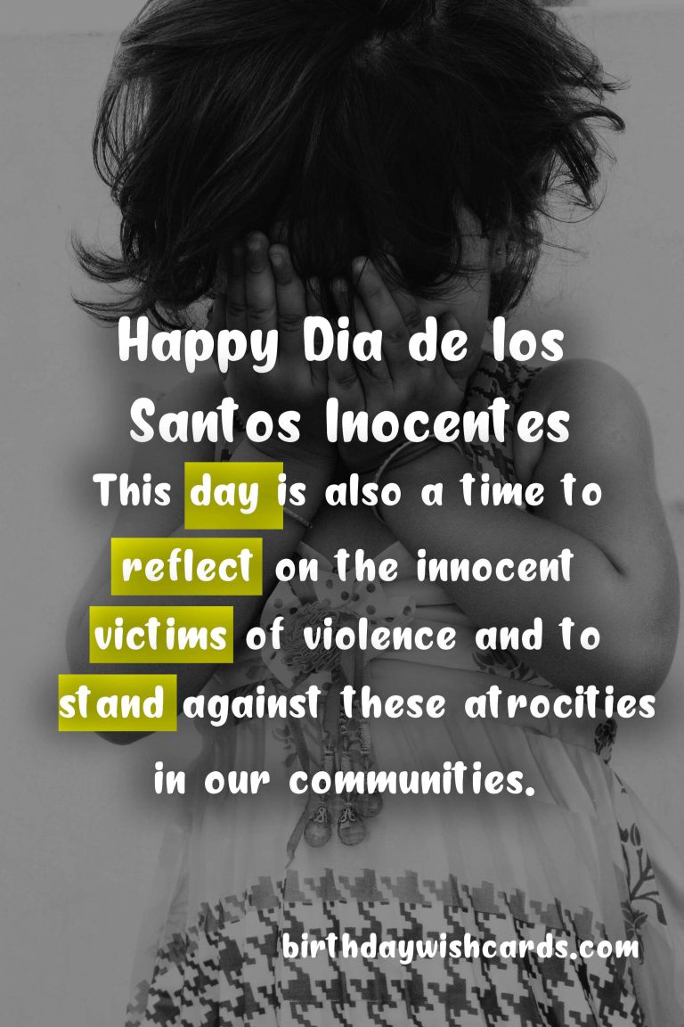 Celebrating Dia de los Santos Inocentes – December 28