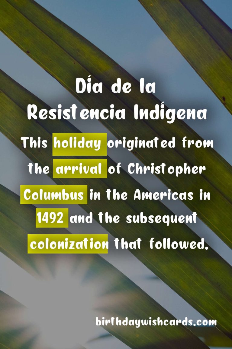 Día de la Resistencia Indígena: Celebrating Indigenous Resistance on October 12