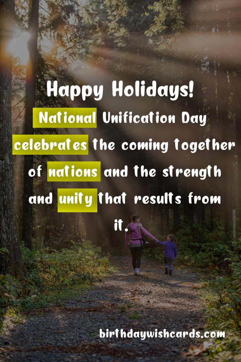 Celebrate National Unification Day and National Day of Cocoa: Two Delicious Holidays in One