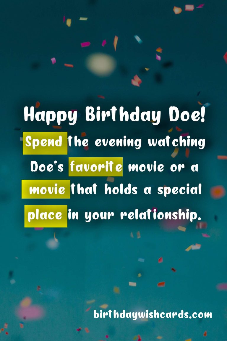 Celebrate Doe’s Birthday On May 6 With These Fun Ideas