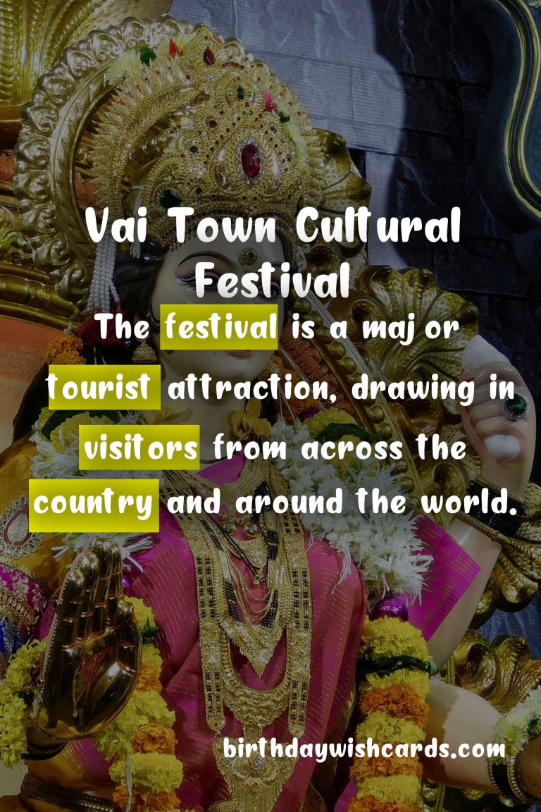 Vai Town Cultural Festival – August