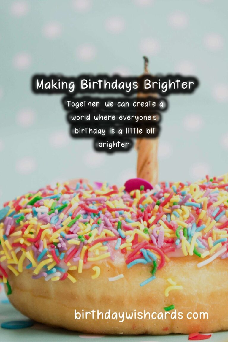 Amazing Acts of Love: Making Birthdays Brighter for Everyone