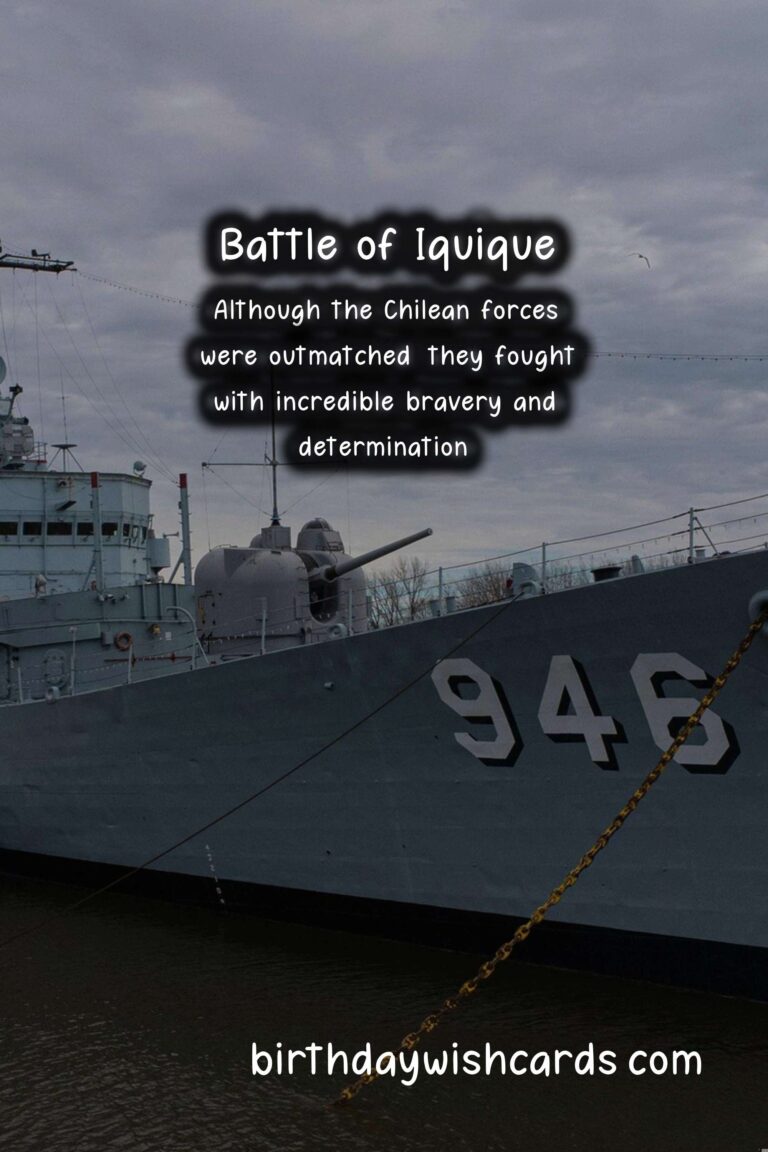 Anniversary of the Battle of Iquique – May 21