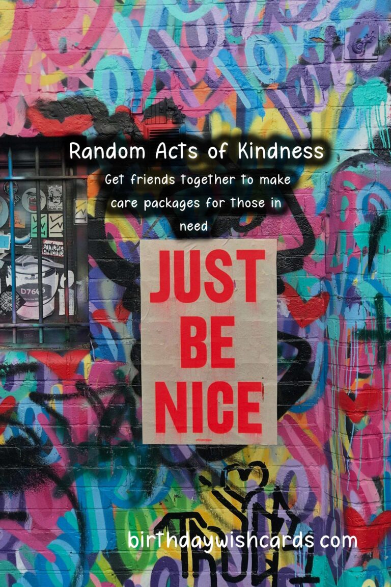 Birthday Kindness: Making the World a Better Place