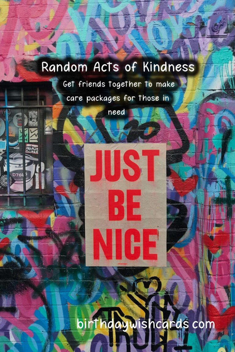Birthday Kindness: Making the World a Better Place