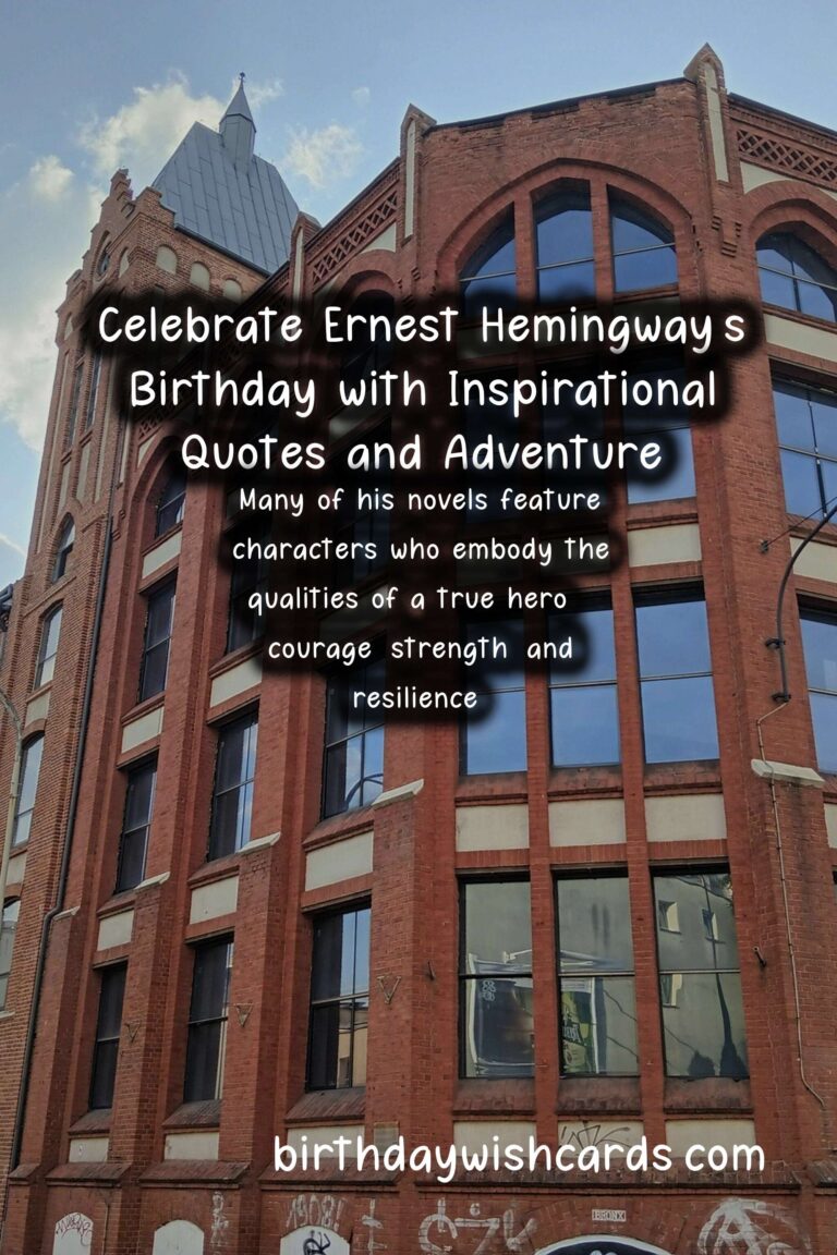 Celebrate Ernest Hemingway’s Birthday with Inspirational Quotes and Adventure