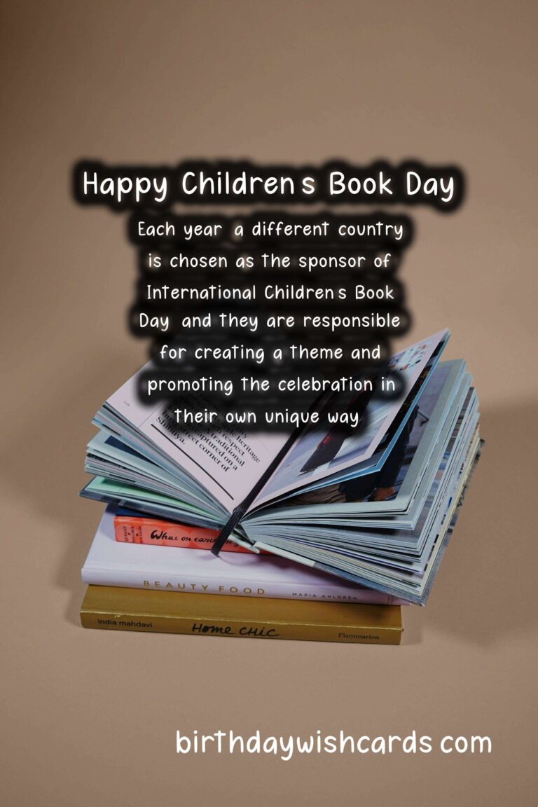 Celebrate International Children’s Book Day on April 2nd