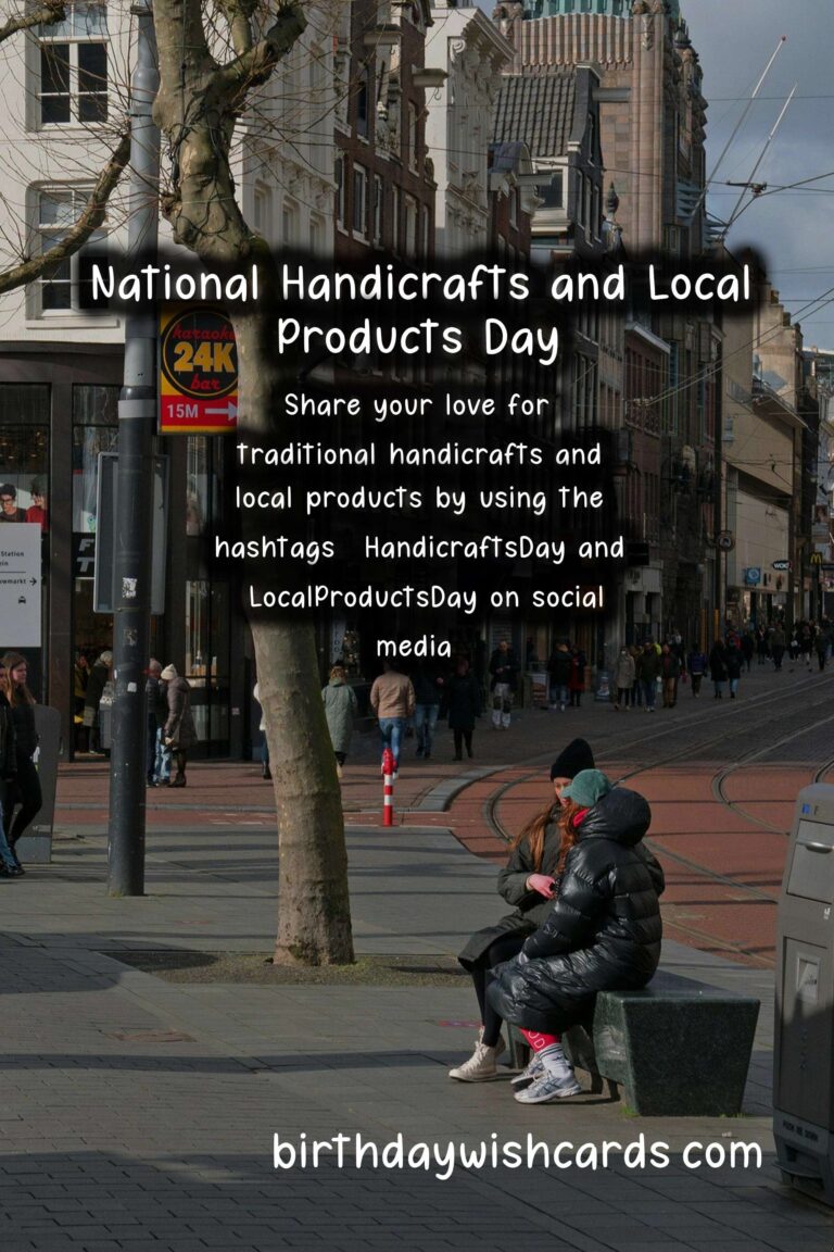 Celebrate National Handicrafts and Local Products Day on December 20