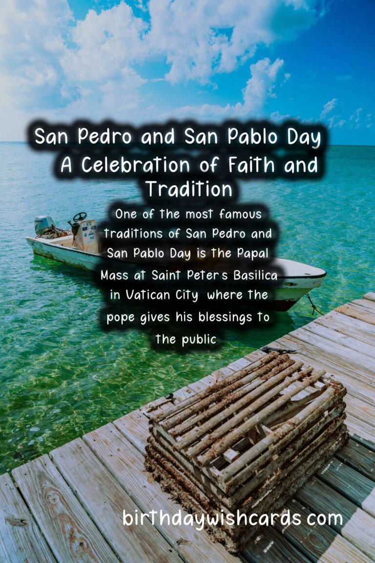 Celebrate San Pedro and San Pablo Day – June 29