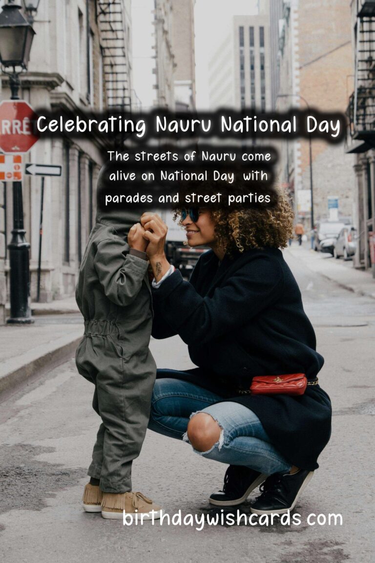 Celebrate September 1 with Nauru National Day