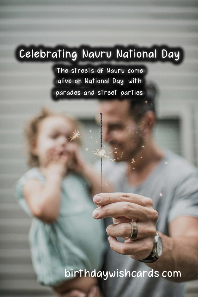 Celebrate September 1 with Nauru National Day