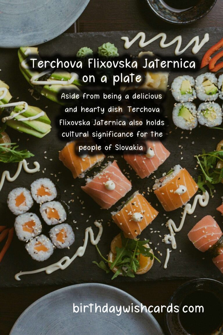 Celebrate Terchova Flixovska Jaternica on January 19 with Delicious Slovakian Cuisine