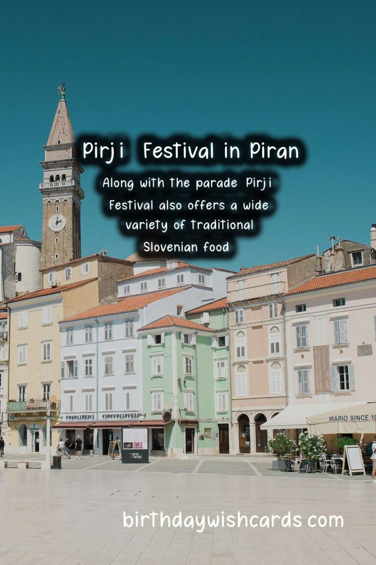 Celebrate the Colorful Pirjič Festival on the First Sunday in June