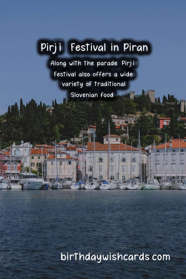 Celebrate the Colorful Pirjič Festival on the First Sunday in June