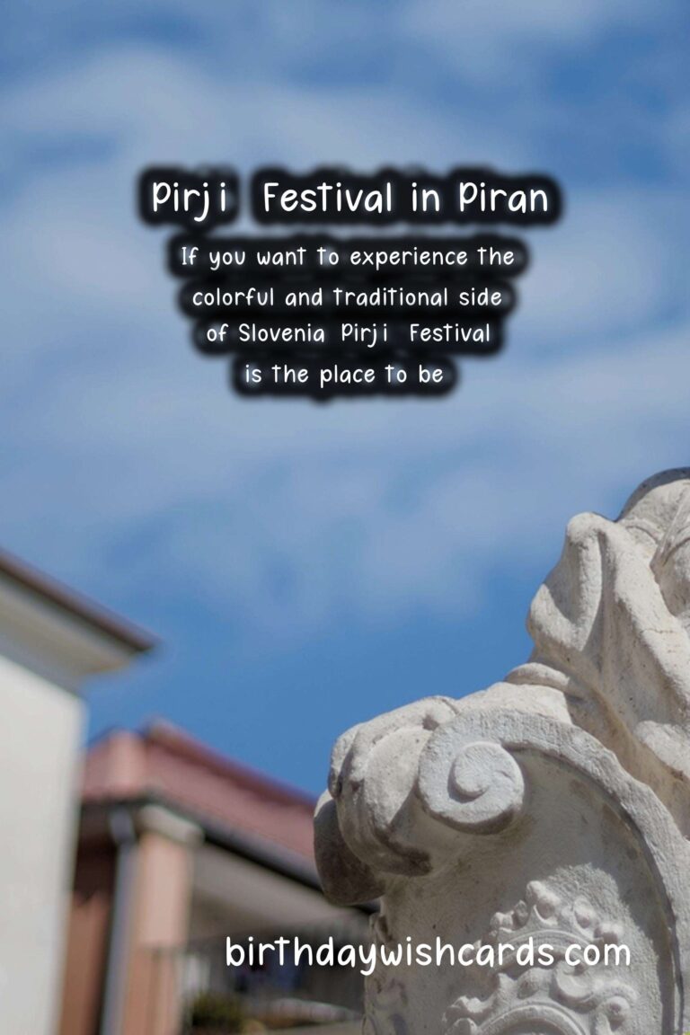 Celebrate the Colorful Pirjič Festival on the First Sunday in June