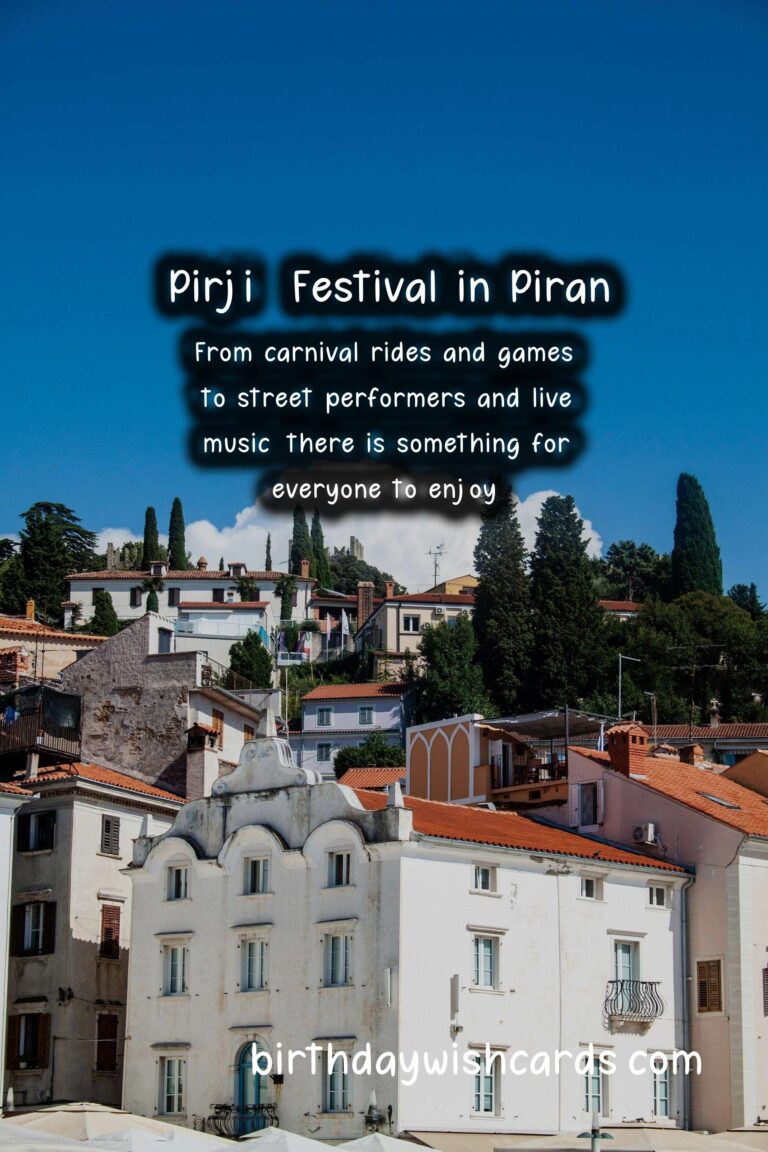 Celebrate the Colorful Pirjič Festival on the First Sunday in June