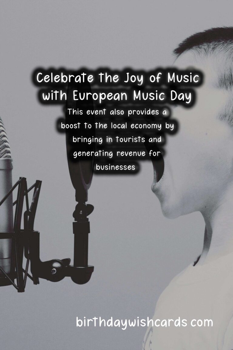 Celebrate the Joy of Music with European Music Day - June 21