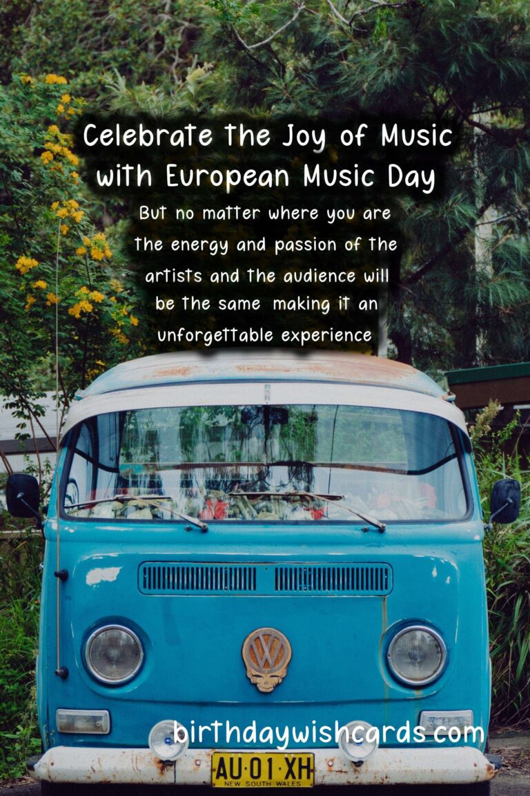 Celebrate the Joy of Music with European Music Day - June 21