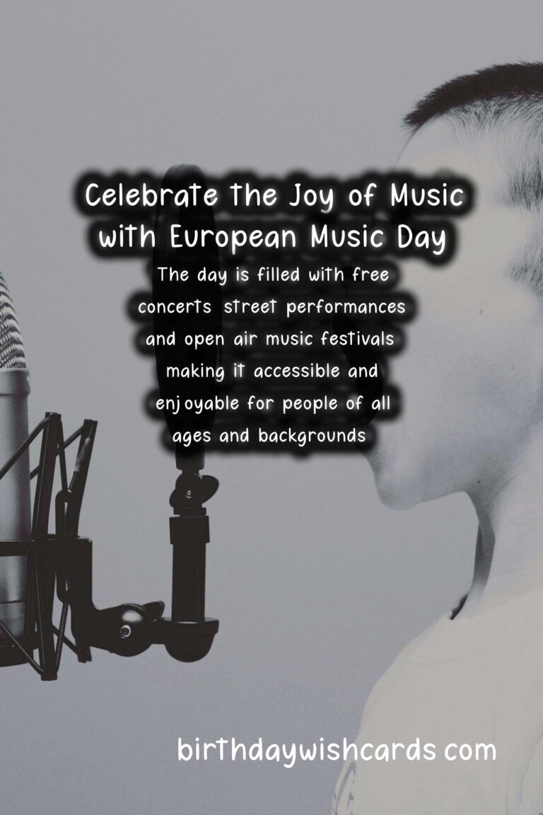 Celebrate the Joy of Music with European Music Day - June 21