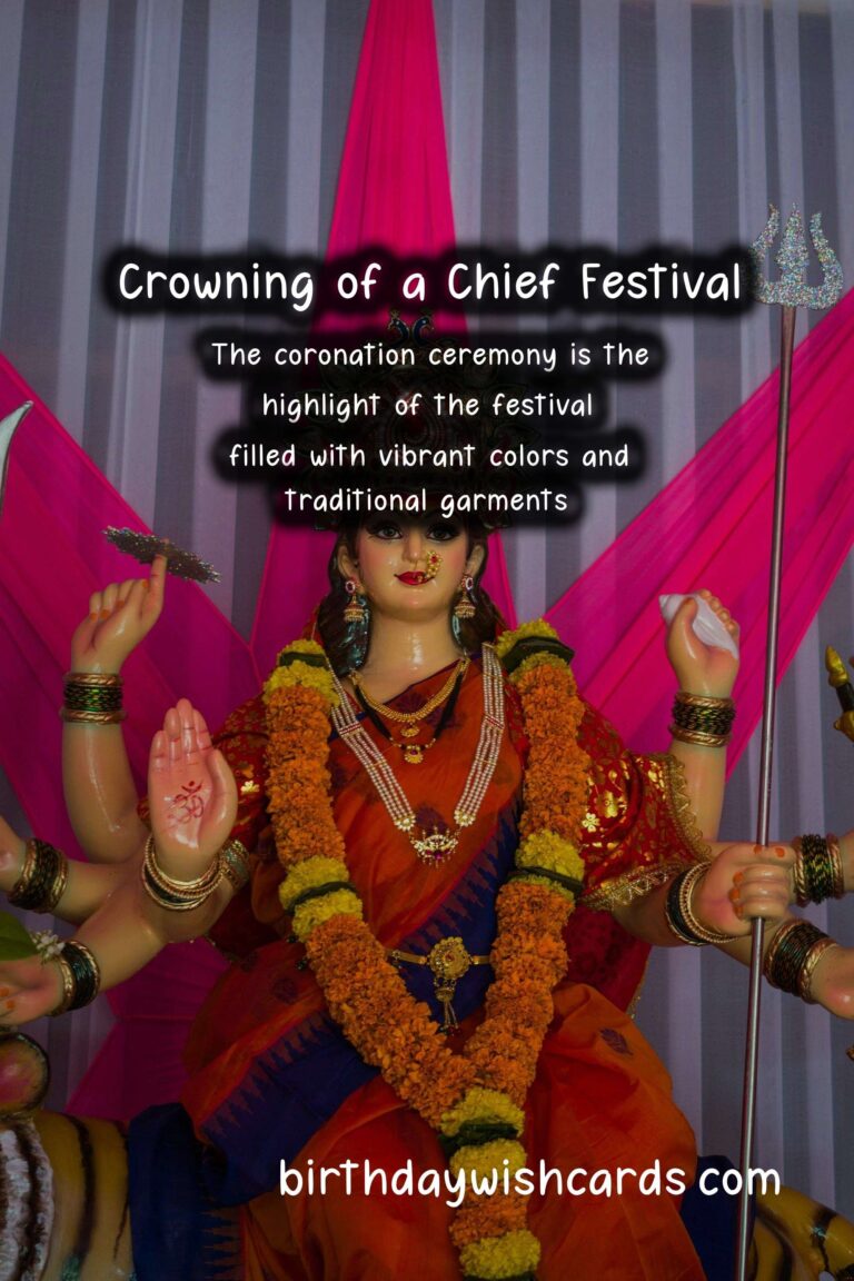 Celebrate the Tradition of Crowning a Chief on June 29th