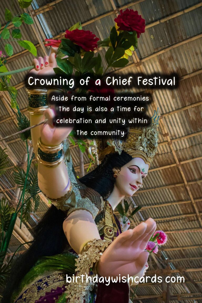 Celebrate the Tradition of Crowning a Chief on June 29th