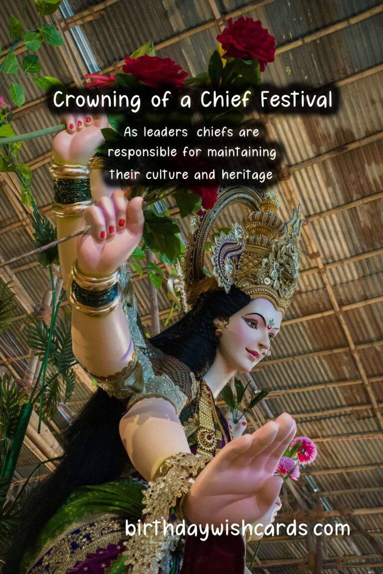 Celebrate the Tradition of Crowning a Chief on June 29th