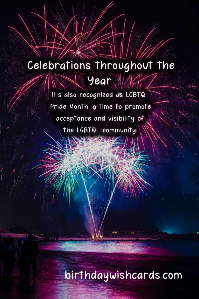 Celebrate the Year with Various Dates - A Year-Long Celebration Guide