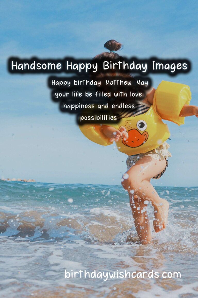 Celebrate the birthday of Matthew with classic wishes and handsome images