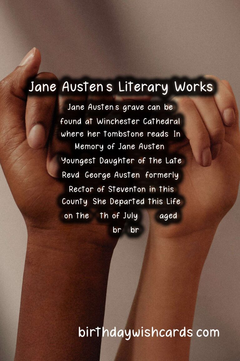 Celebrating Jane Austen’s Birthday: Literary Genius Facts and Historic Images