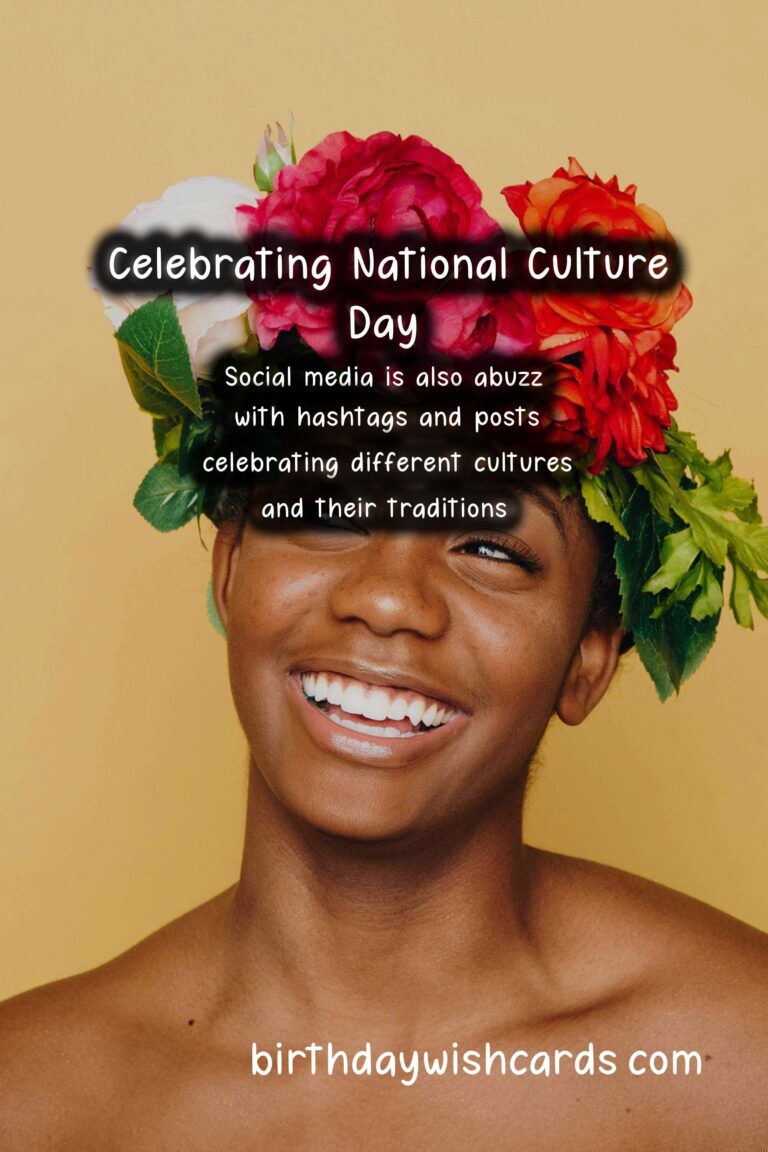 Celebrating National Culture Day – January 15th