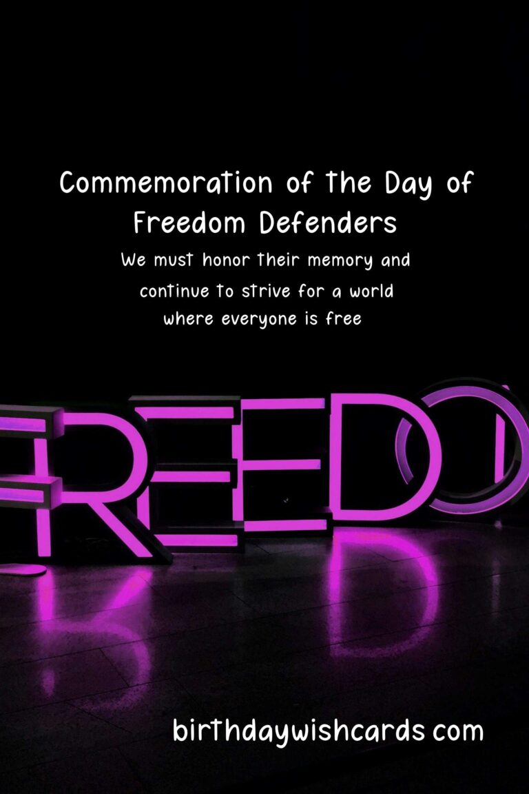 Commemoration of the Day of Freedom Defenders - January 13