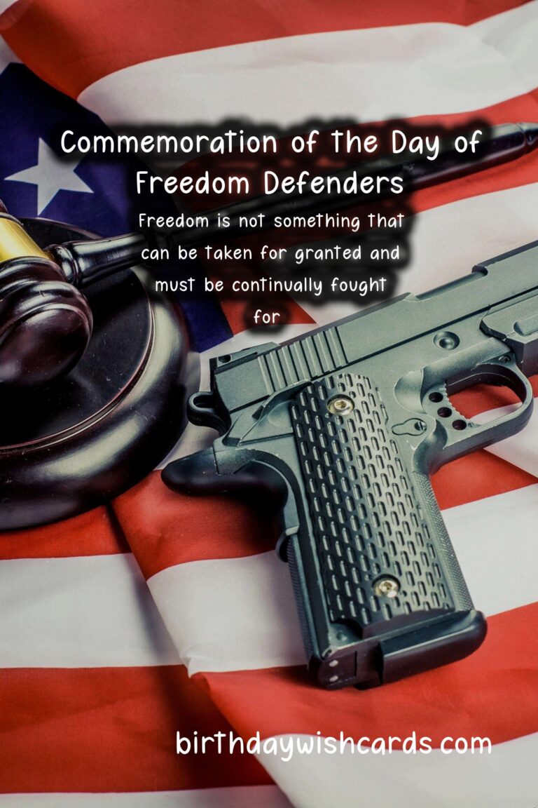 Commemoration of the Day of Freedom Defenders - January 13