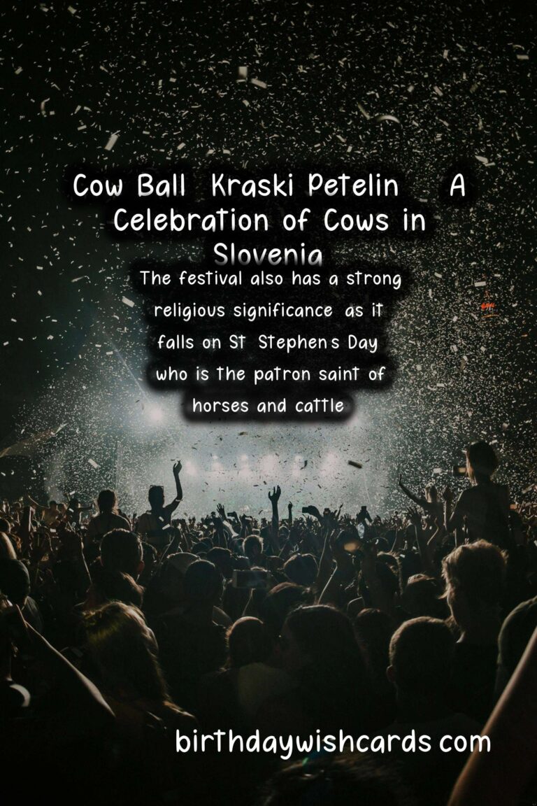 Cow Ball (Kraski Petelin) - 26 December