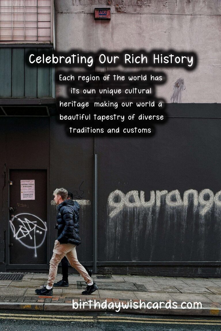 Cultural Heritage Day – Celebrating and Preserving Our Rich History