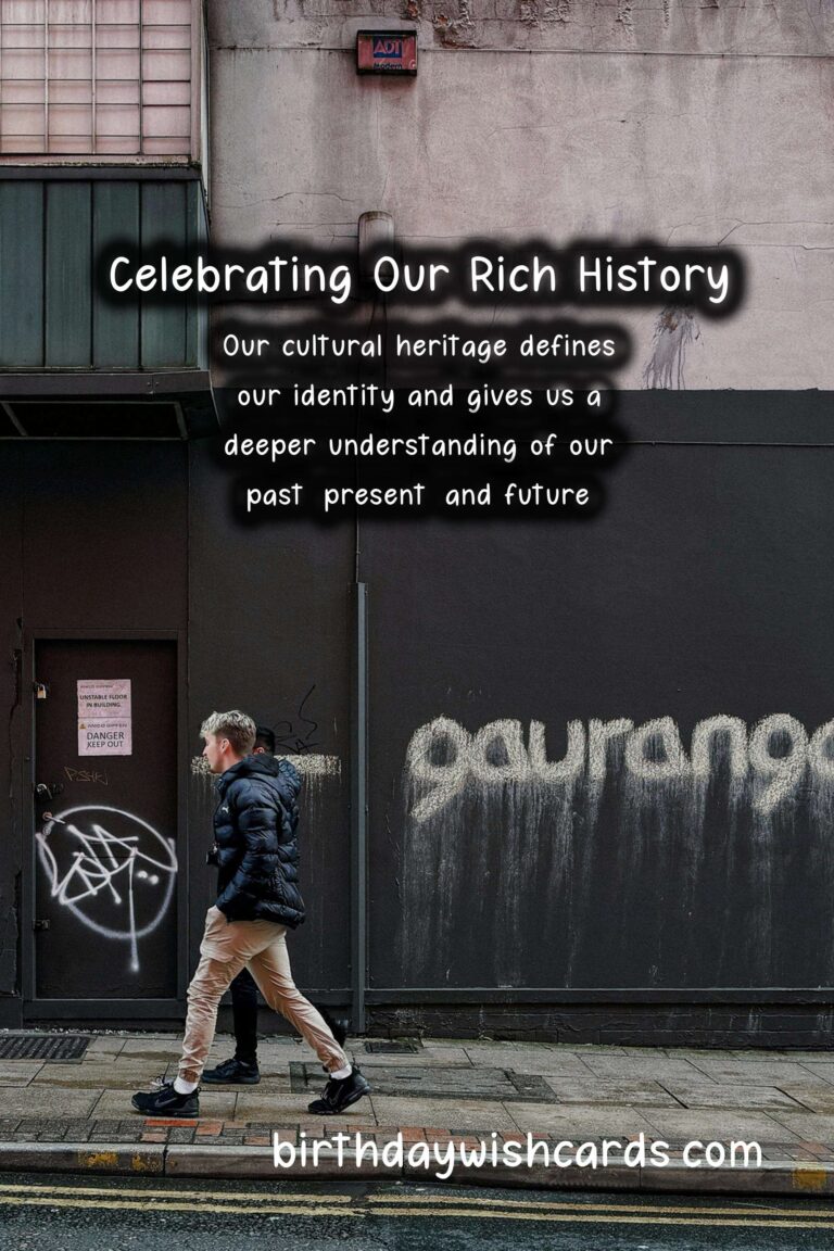 Cultural Heritage Day – Celebrating and Preserving Our Rich History