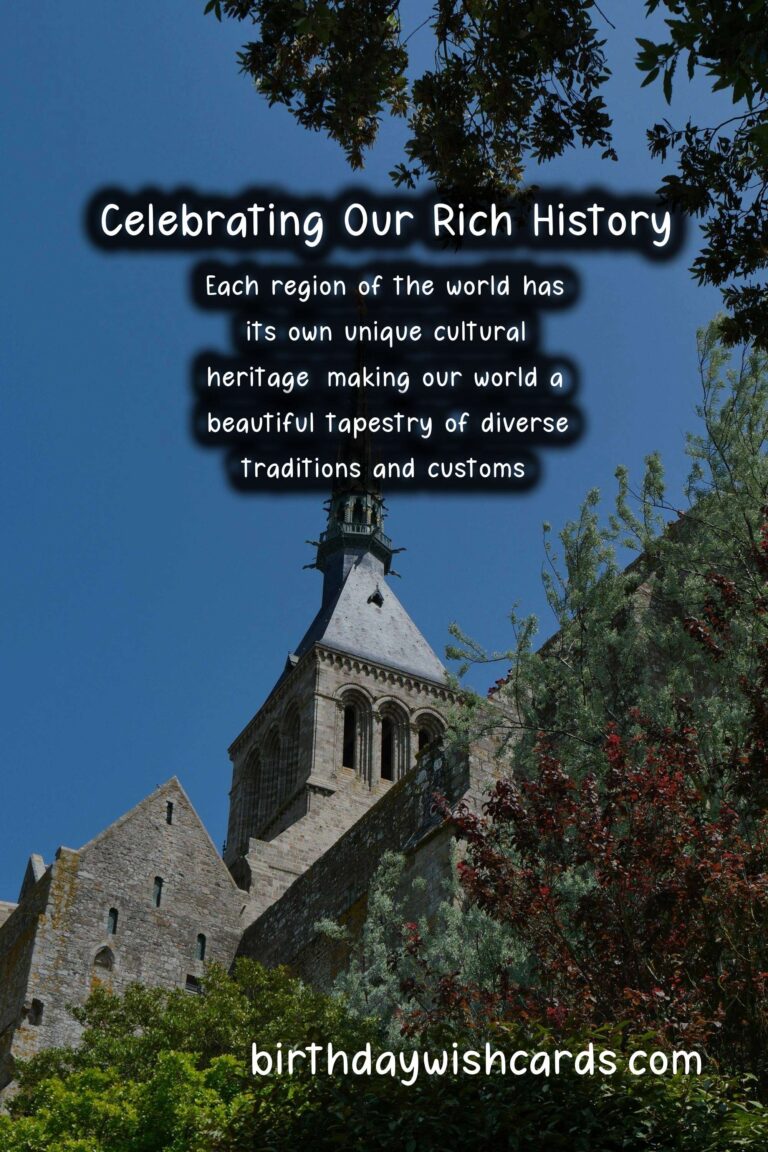 Cultural Heritage Day – Celebrating and Preserving Our Rich History